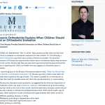 orthodontist in phoenix, child orthodontics, when should i take my child to the orthodontist?, braces for kids