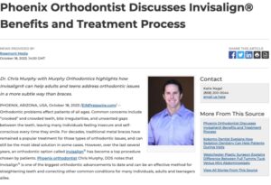 Phoenix orthodontist Chris Murphy, DDS discusses how Invisalign<sup>®</sup> treatment can benefit adults and teenagers alike in a discreet way.